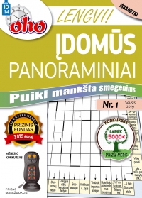 ID 14 „oho 10 min. Lengvi įdomūs panoraminiai“ ID 14 „oho 10 min. Lengvi įdomūs panoraminiai“